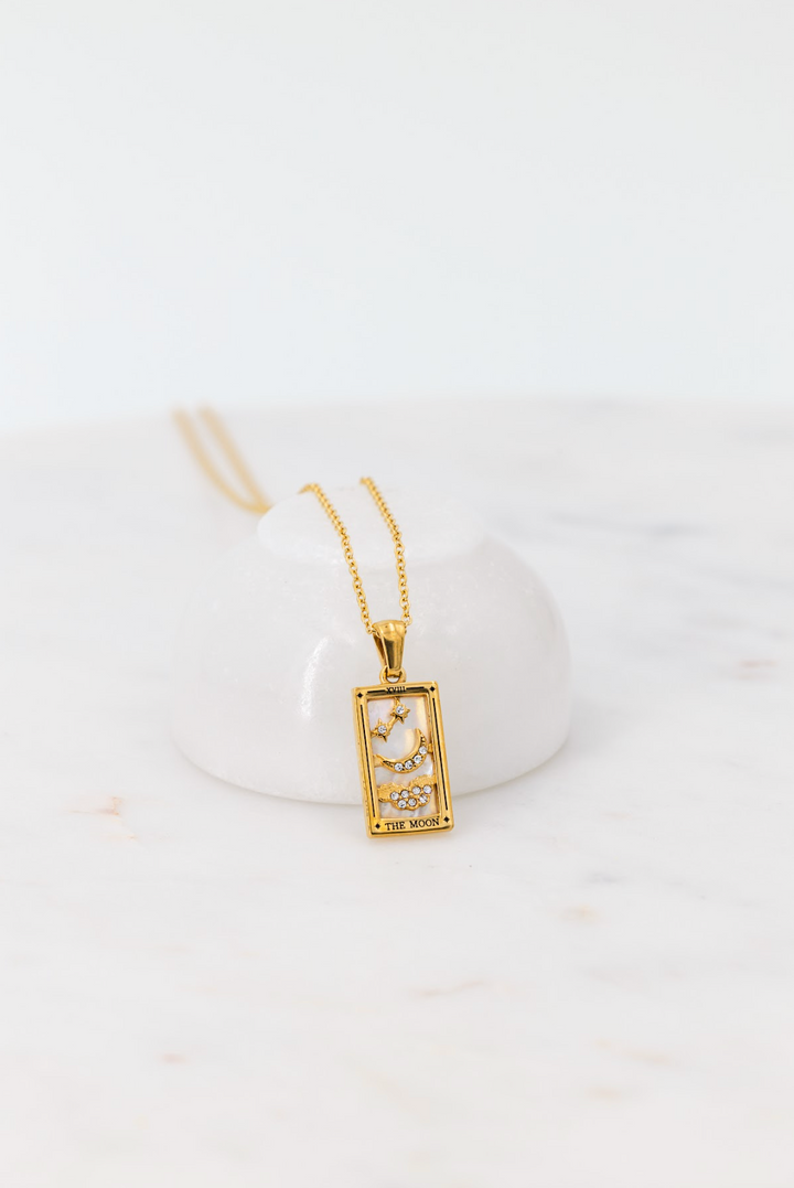 Fae® Collier Tarot Fortune Dorée