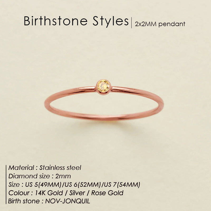 Bague de Naissance Délicate