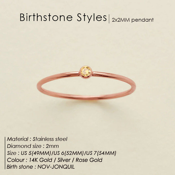Bague de Naissance Délicate