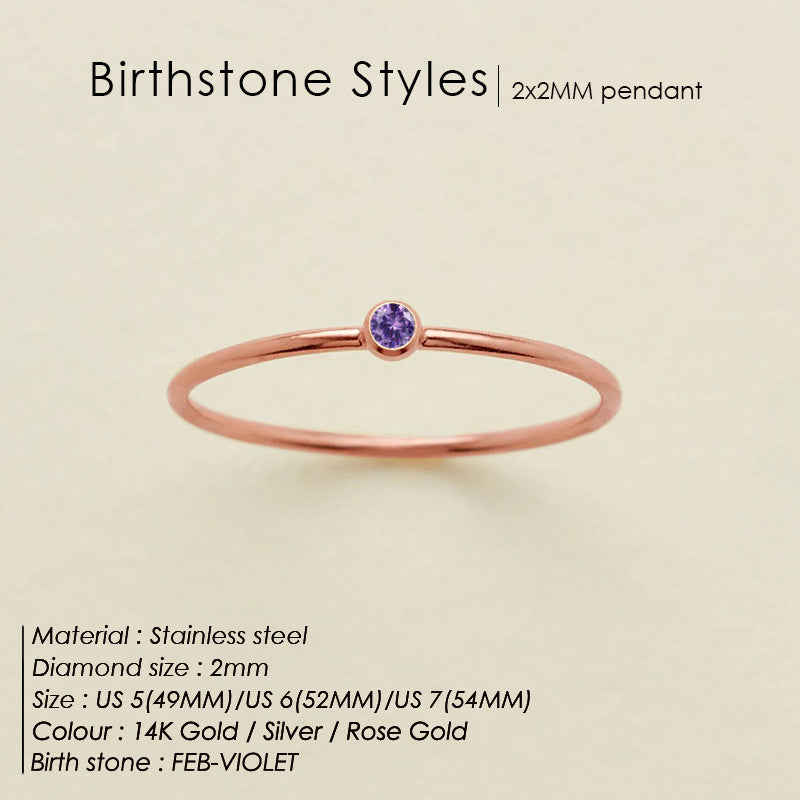 Bague de Naissance Délicate