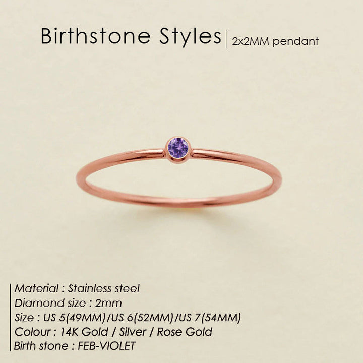 Bague de Naissance Délicate