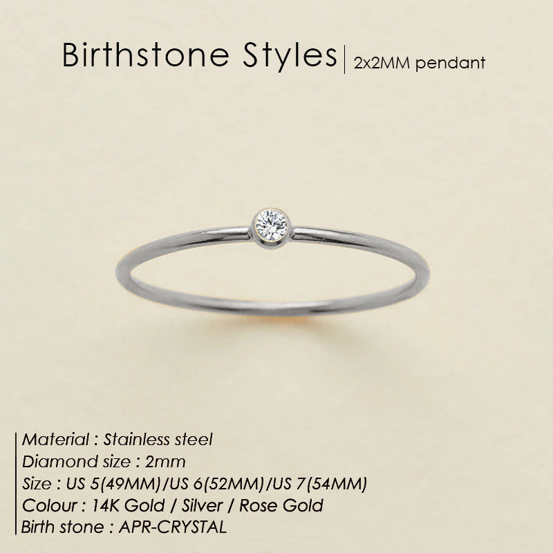 Bague de Naissance Délicate