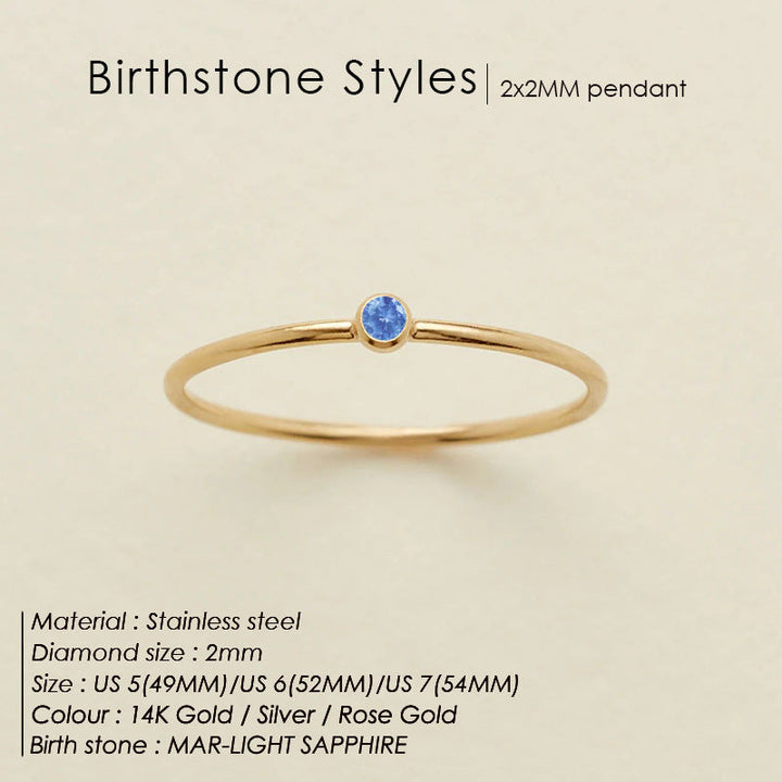 Bague de Naissance Délicate