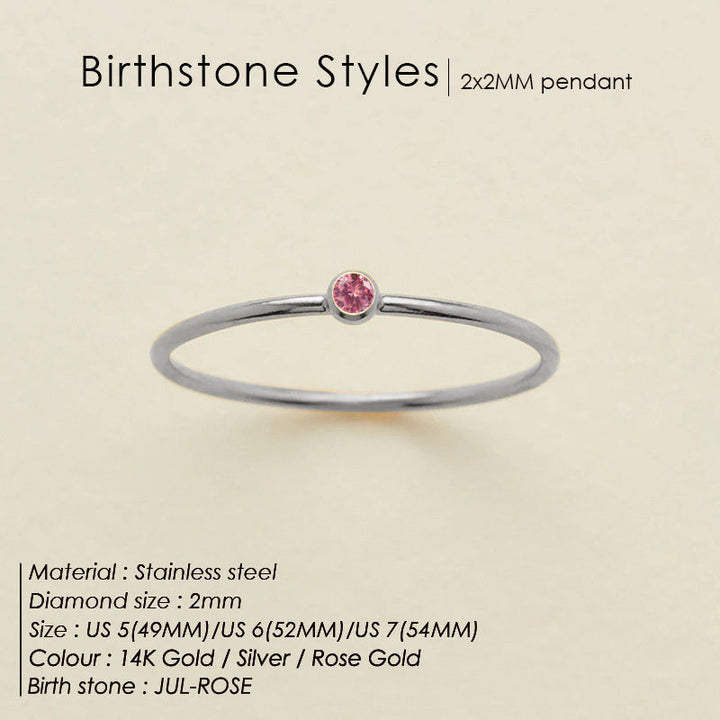 Bague de Naissance Délicate