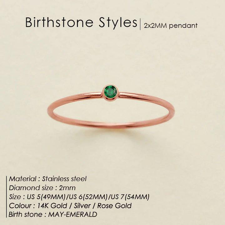 Bague de Naissance Délicate