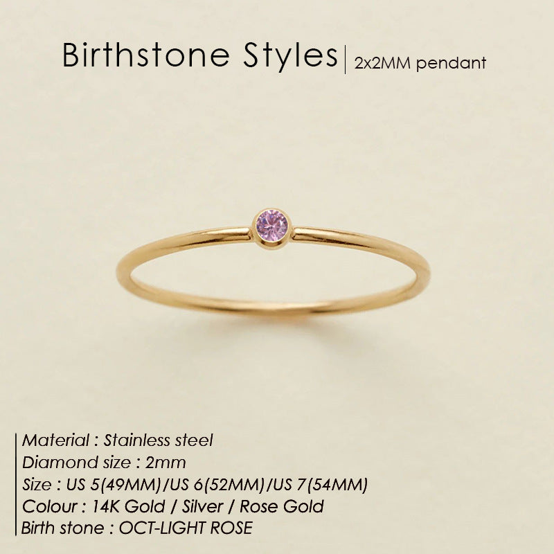 Bague de Naissance Délicate