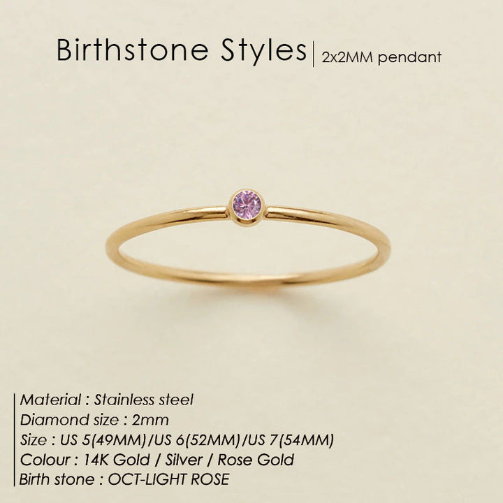 Bague de Naissance Délicate