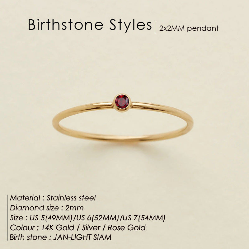 Bague de Naissance Délicate