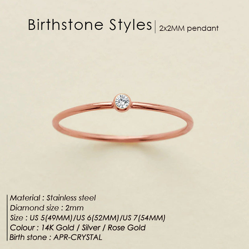 Bague de Naissance Délicate