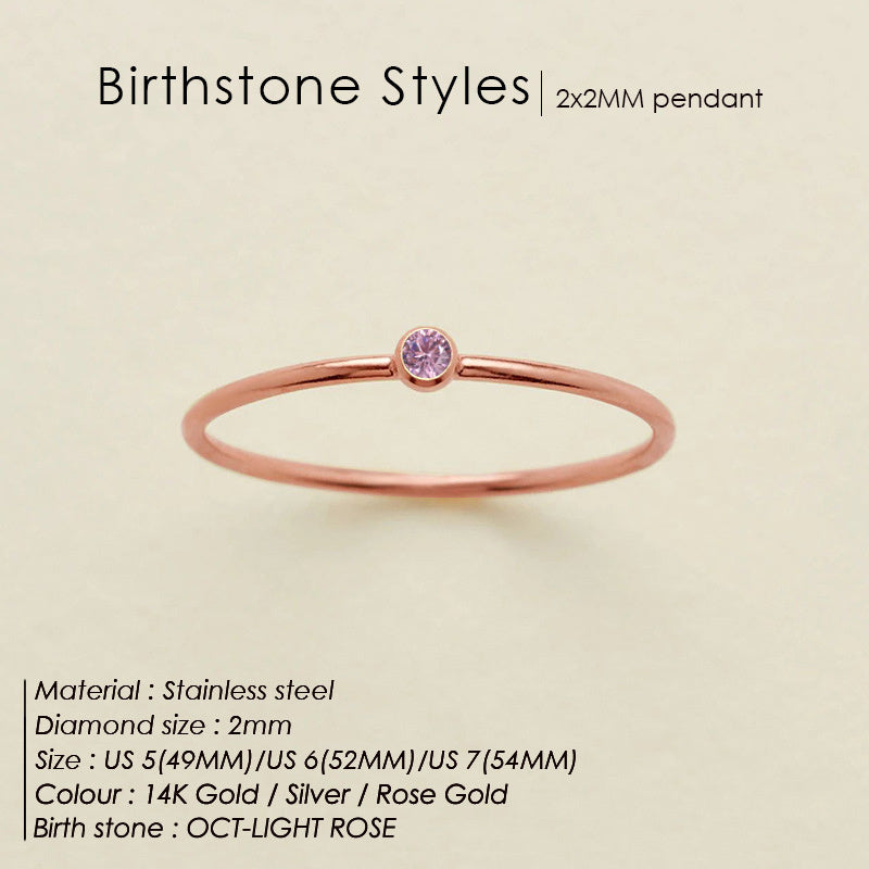 Bague de Naissance Délicate