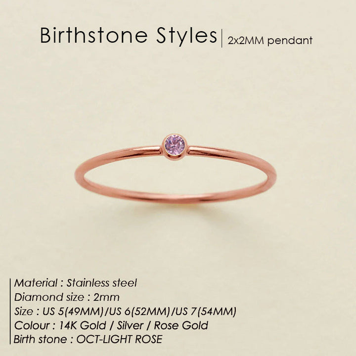 Bague de Naissance Délicate