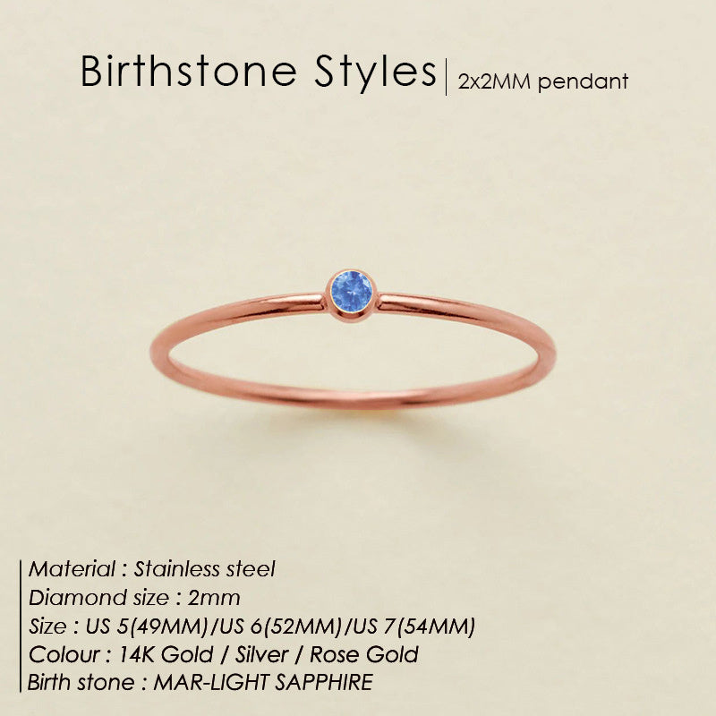 Bague de Naissance Délicate