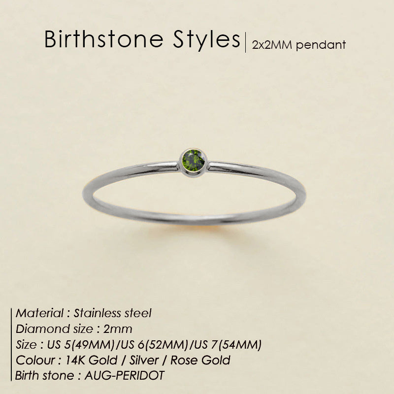 Bague de Naissance Délicate