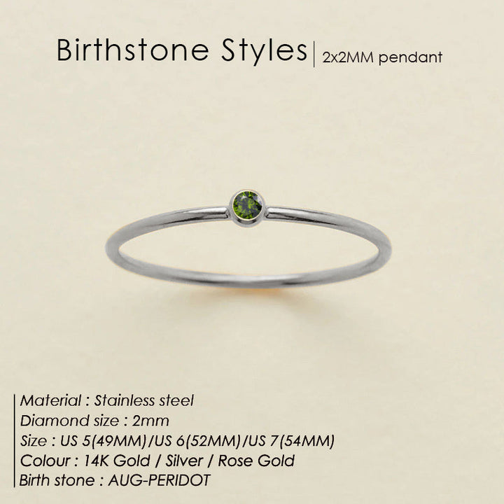 Bague de Naissance Délicate