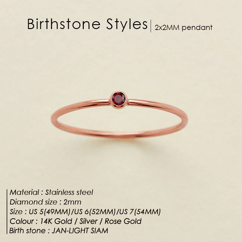 Bague de Naissance Délicate