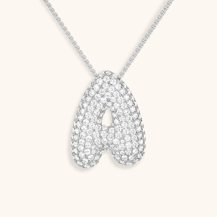 Collier Initiale Boule Hailey
