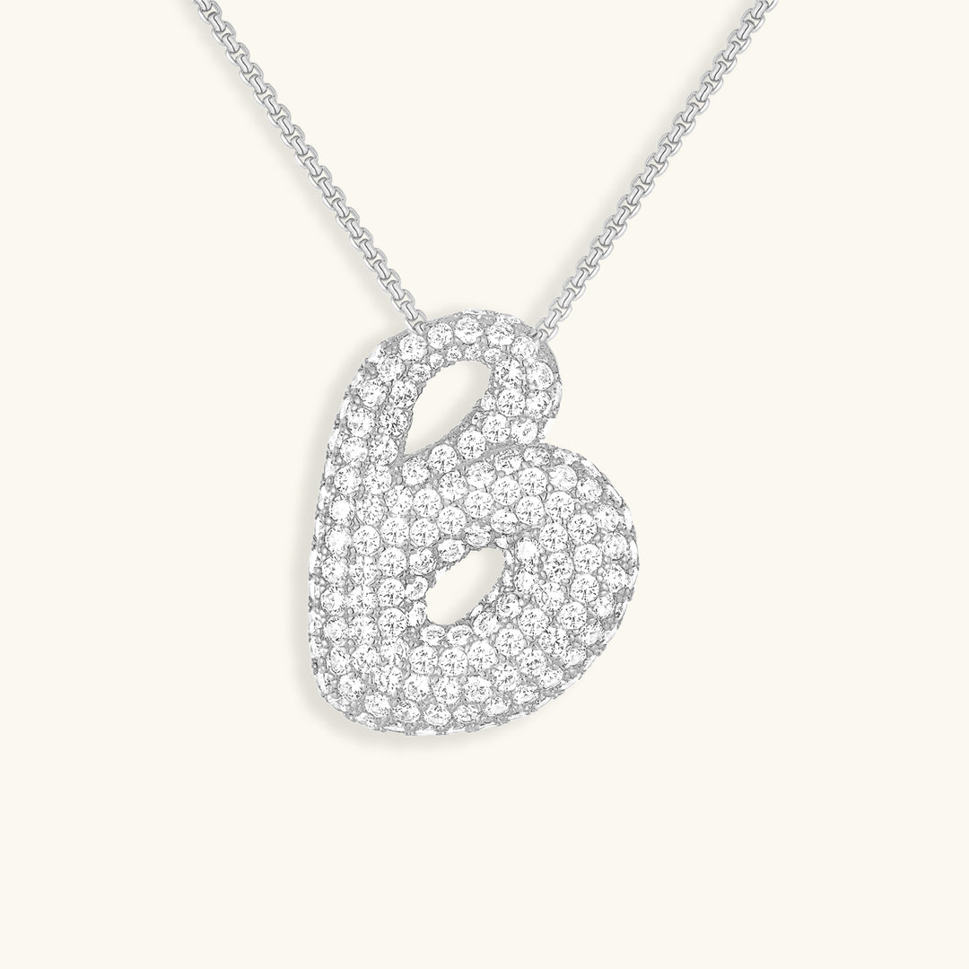 Collier Initiale Boule Hailey