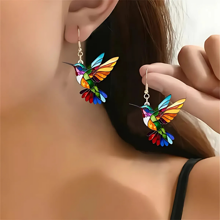 Aurea™ | Beautiful Hummingbird Design Necklace