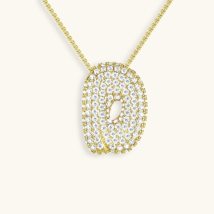 Collier Initiale Boule Hailey