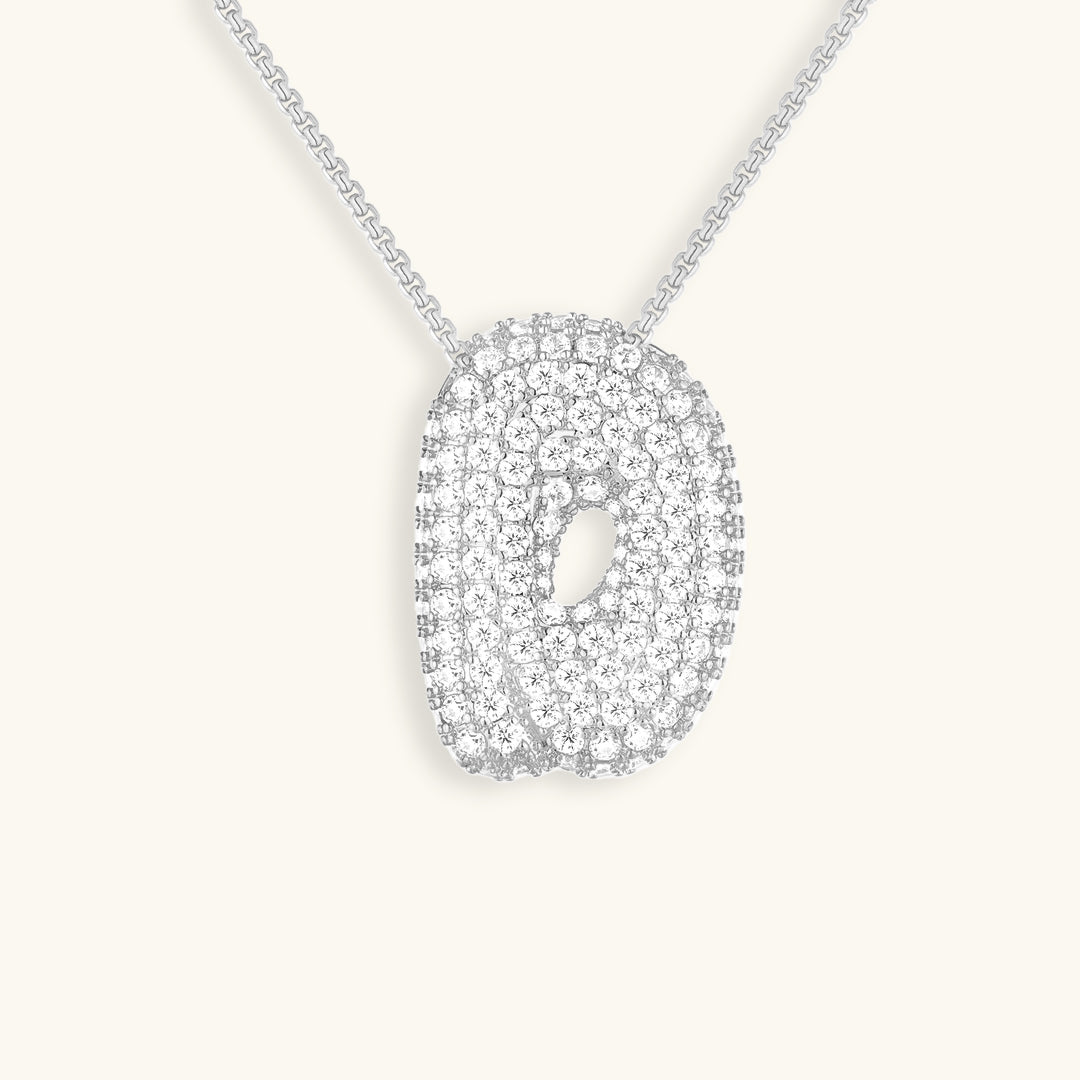 Collier Initiale Boule Hailey
