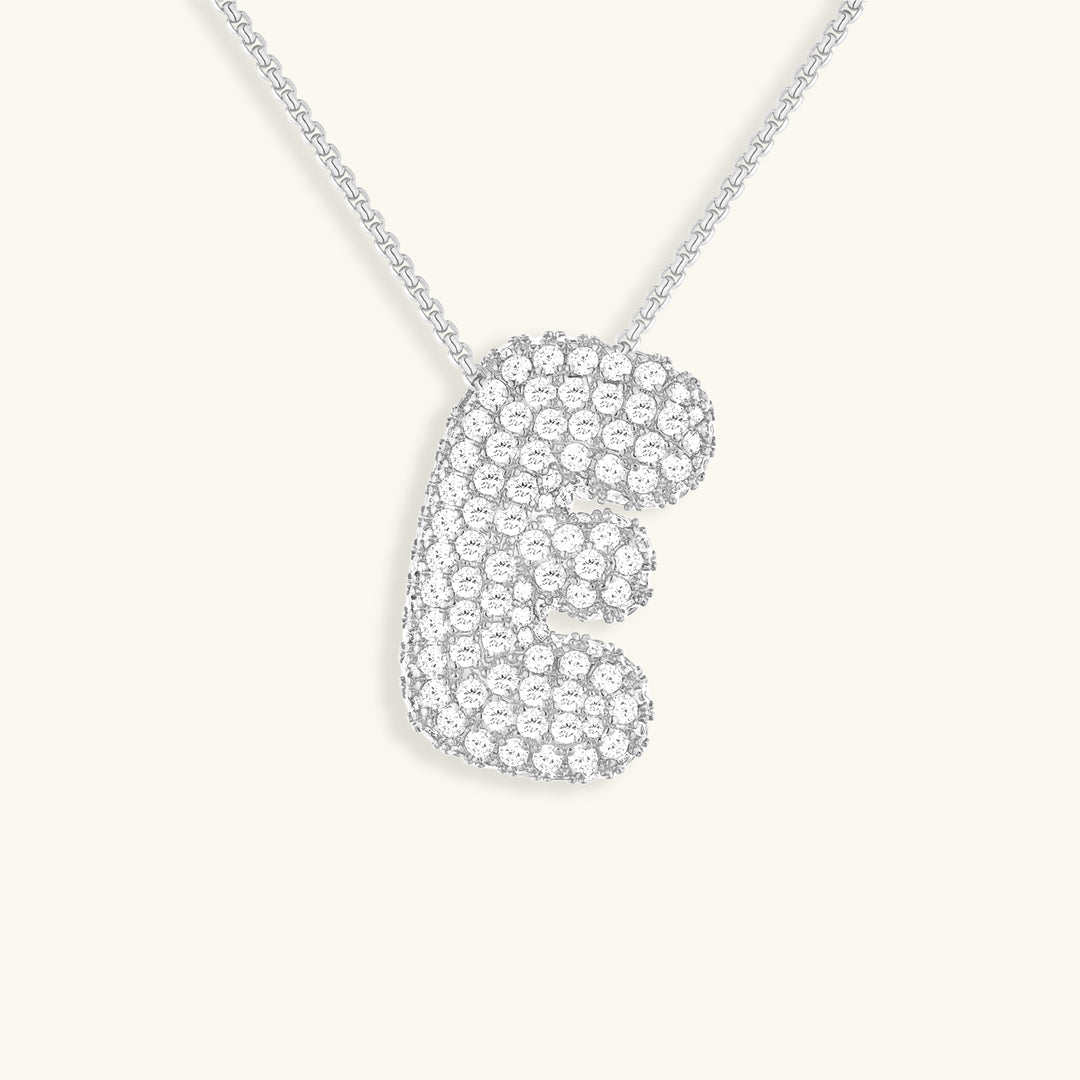 Collier Initiale Boule Hailey