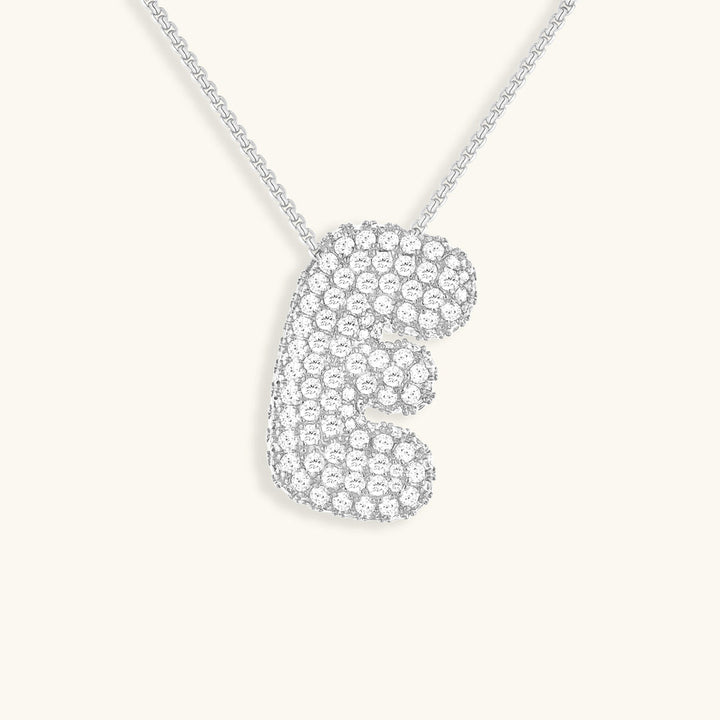 Collier Initiale Boule Hailey