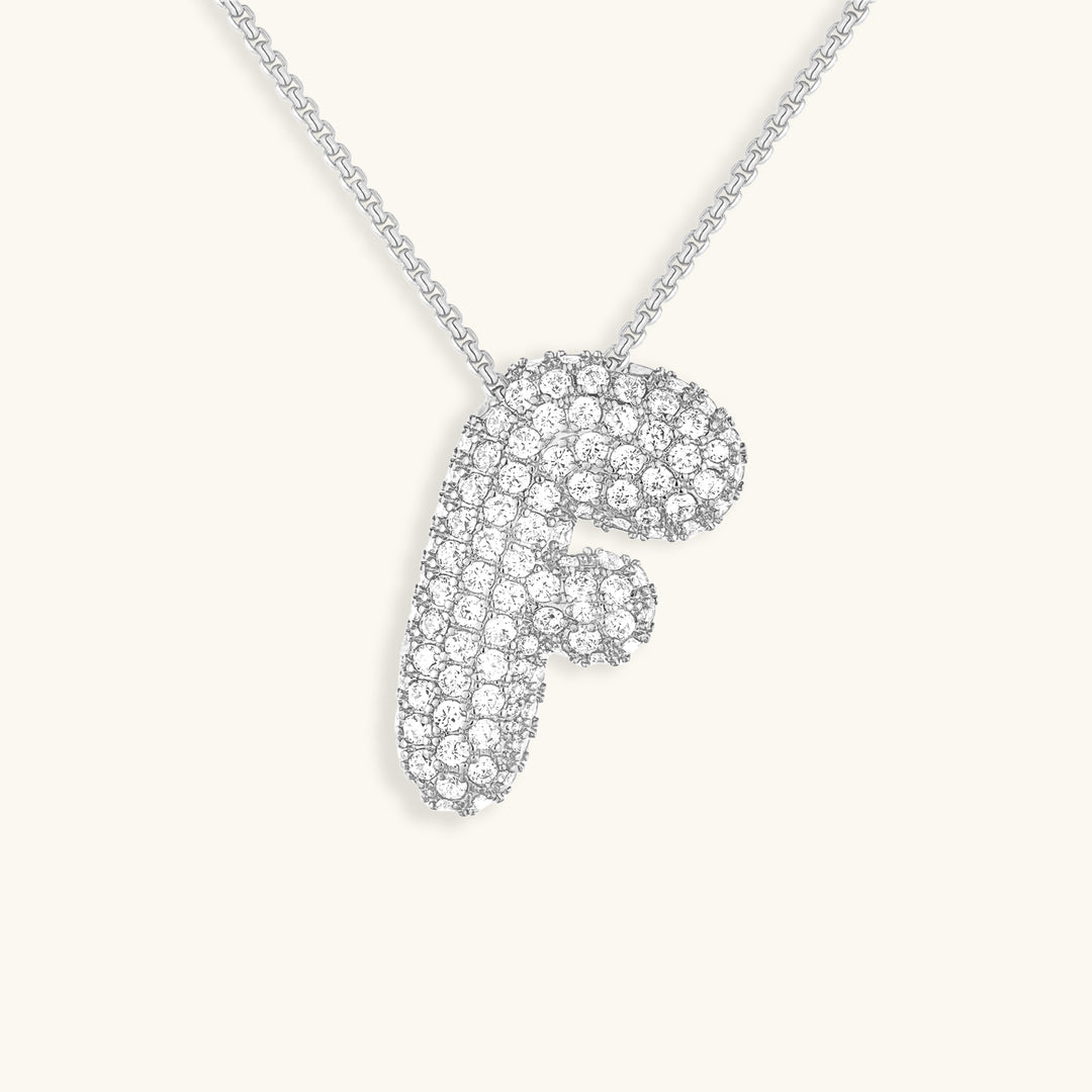 Collier Initiale Boule Hailey