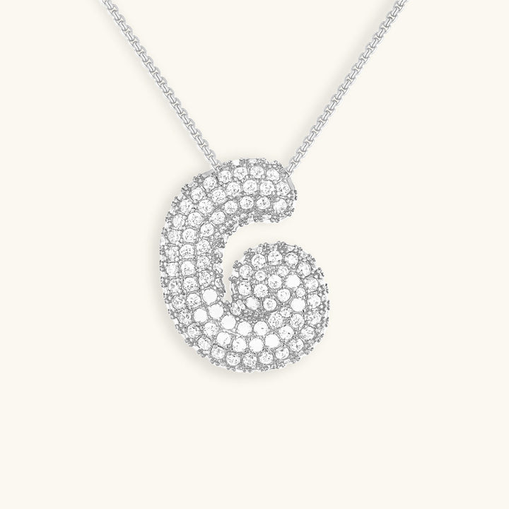 Collier Initiale Boule Hailey