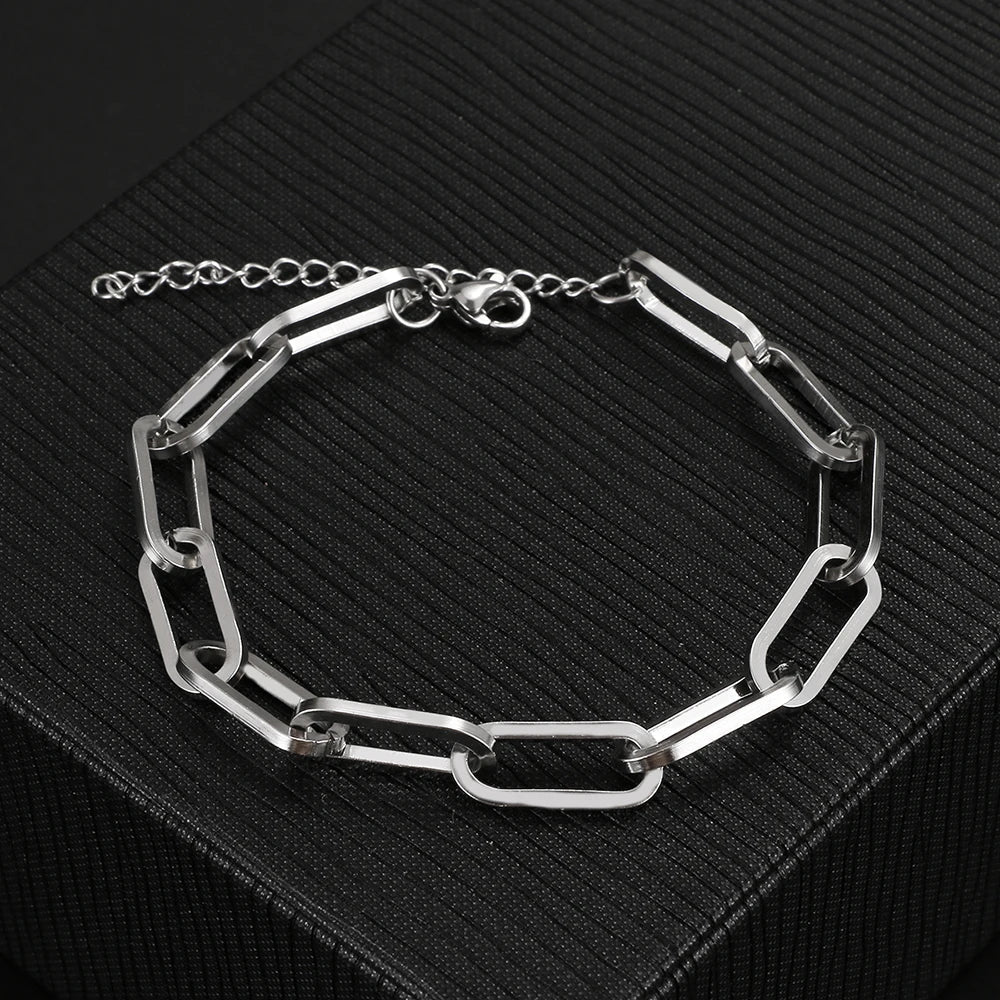Bracelet Tulum en Papierclip Épais
