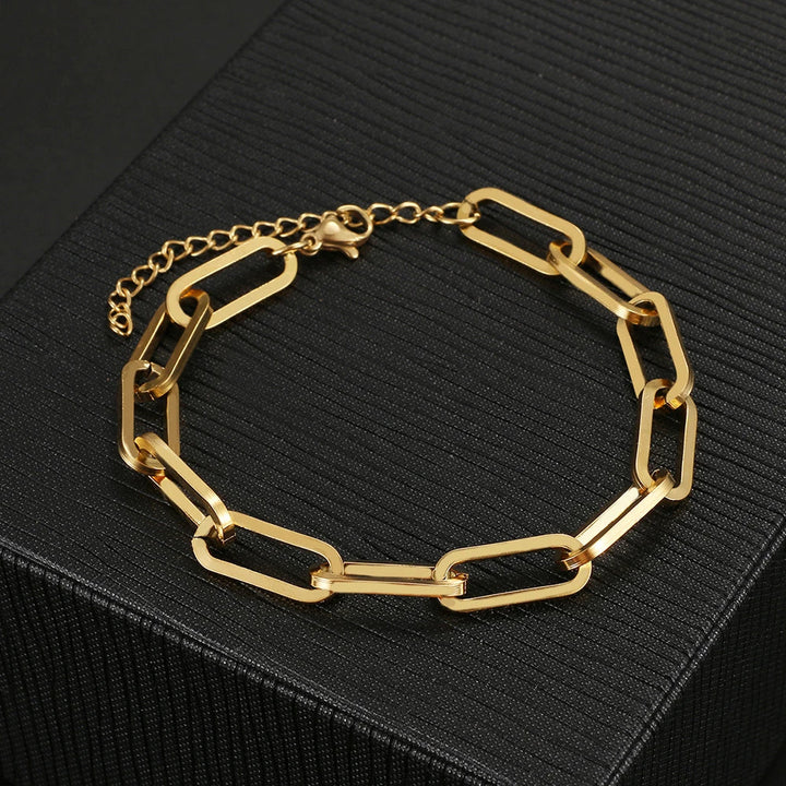 Bracelet Tulum en Papierclip Épais