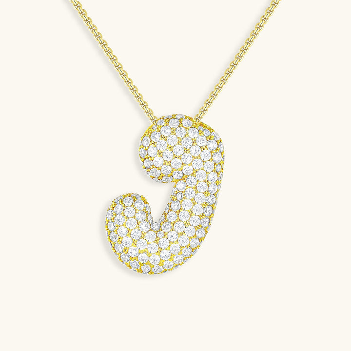 Collier Initiale Boule Hailey