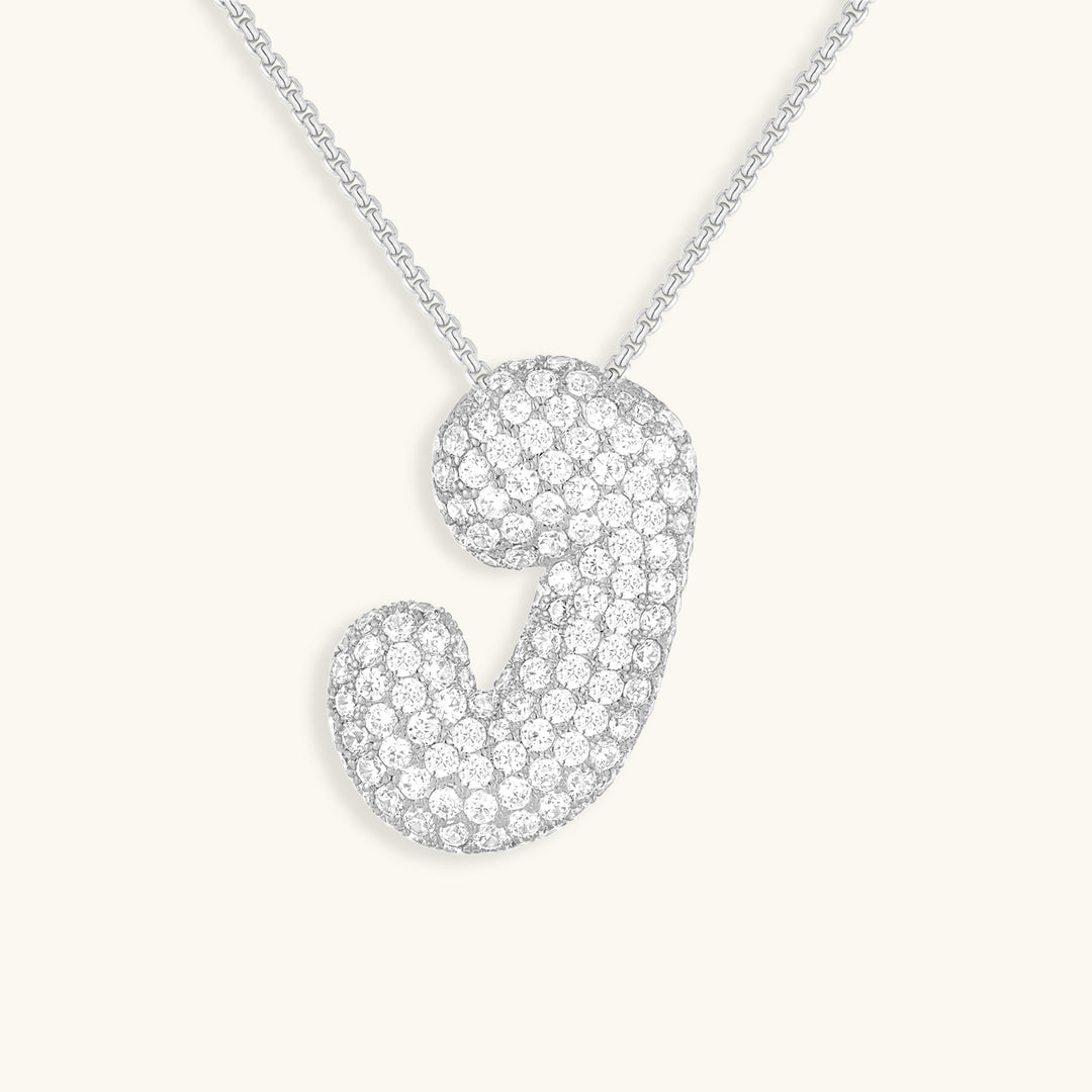 Collier Initiale Boule Hailey