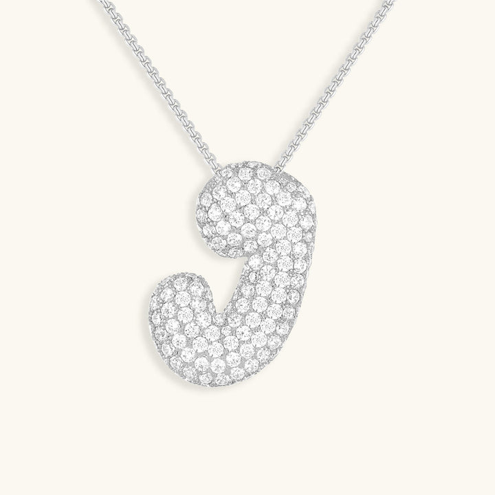 Collier Initiale Boule Hailey