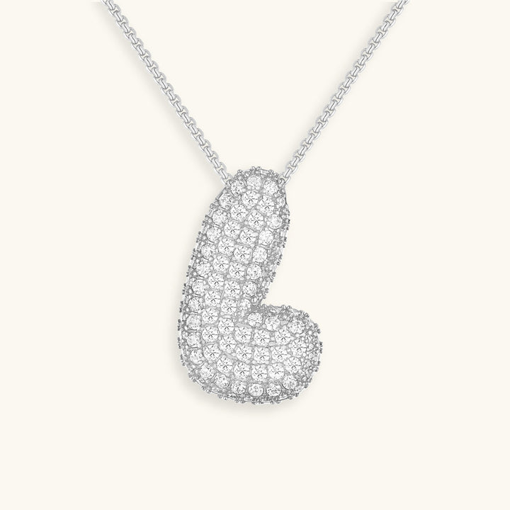 Collier Initiale Boule Hailey