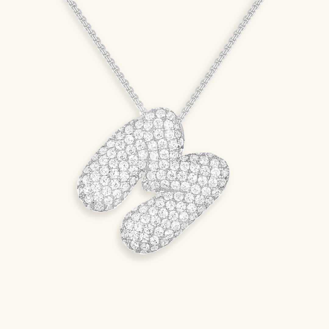 Collier Initiale Boule Hailey