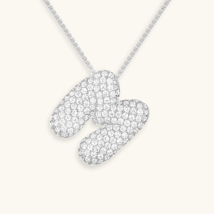 Collier Initiale Boule Hailey