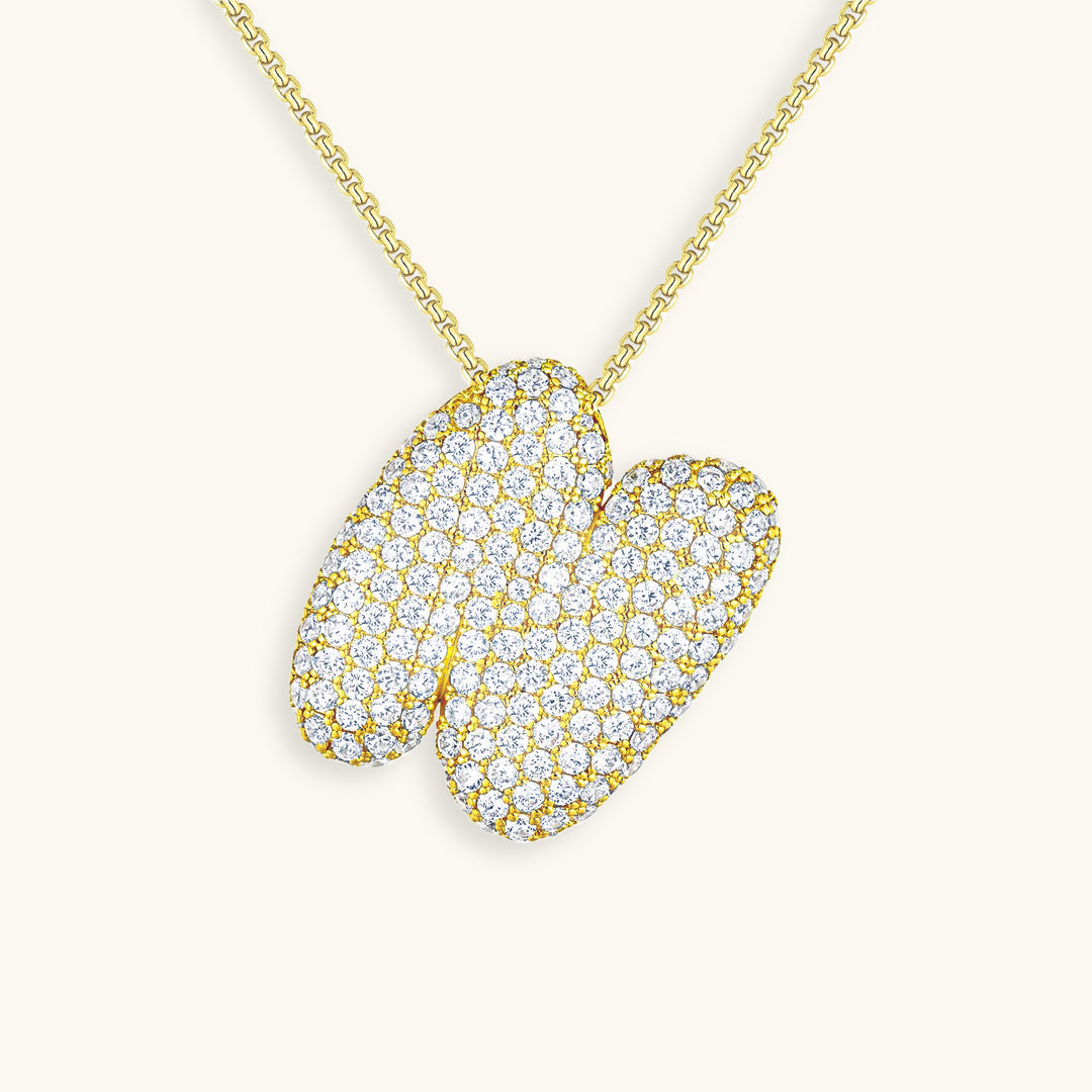 Collier Initiale Boule Hailey