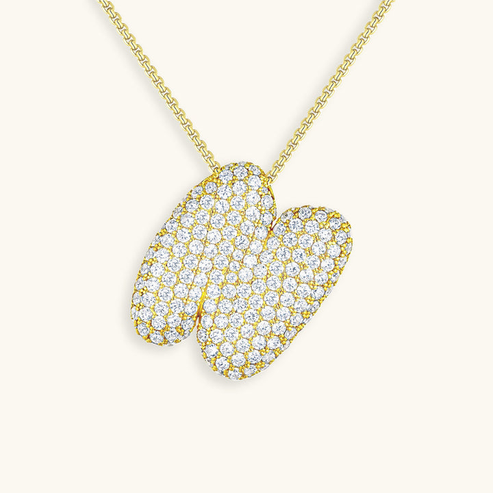 Collier Initiale Boule Hailey