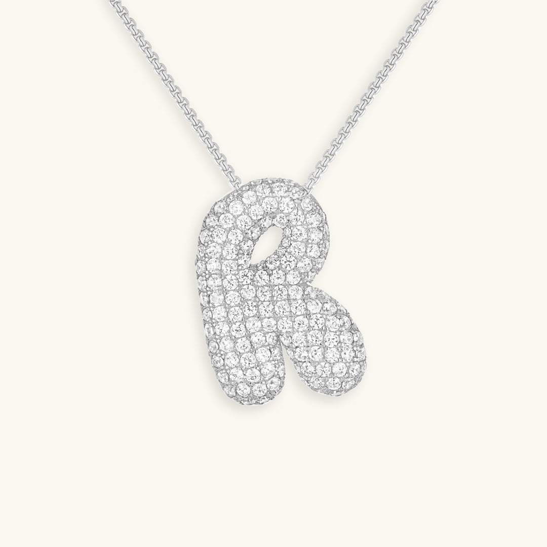 Collier Initiale Boule Hailey