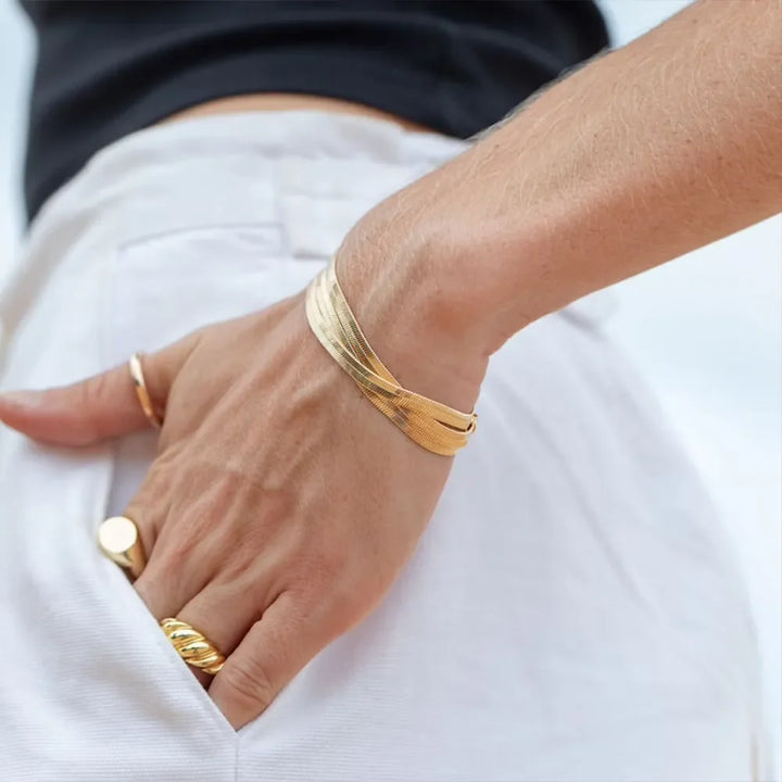 Bracelet Chelsea en Chevron