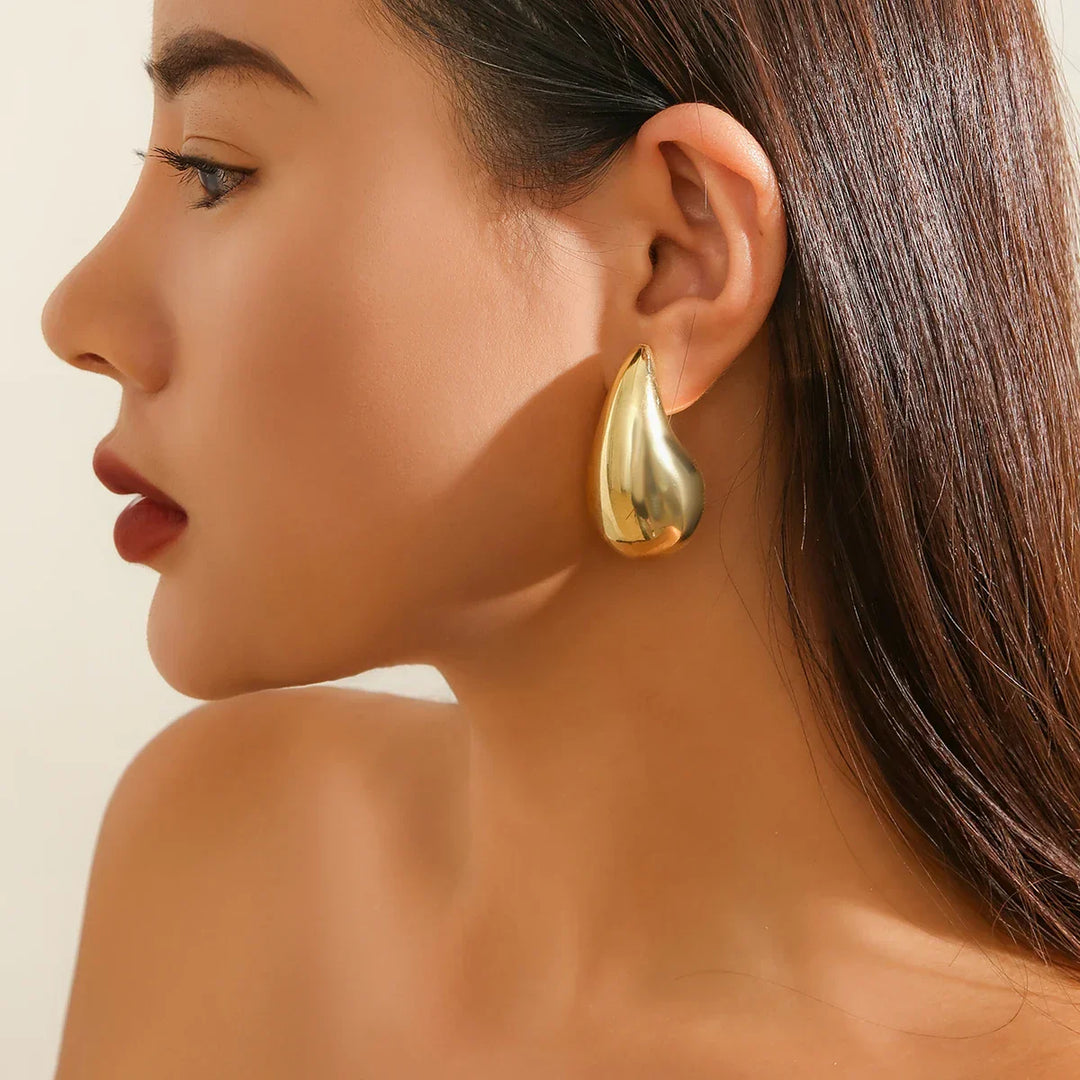 Boucles d'oreilles goutte d'eau Rhoni® en vente