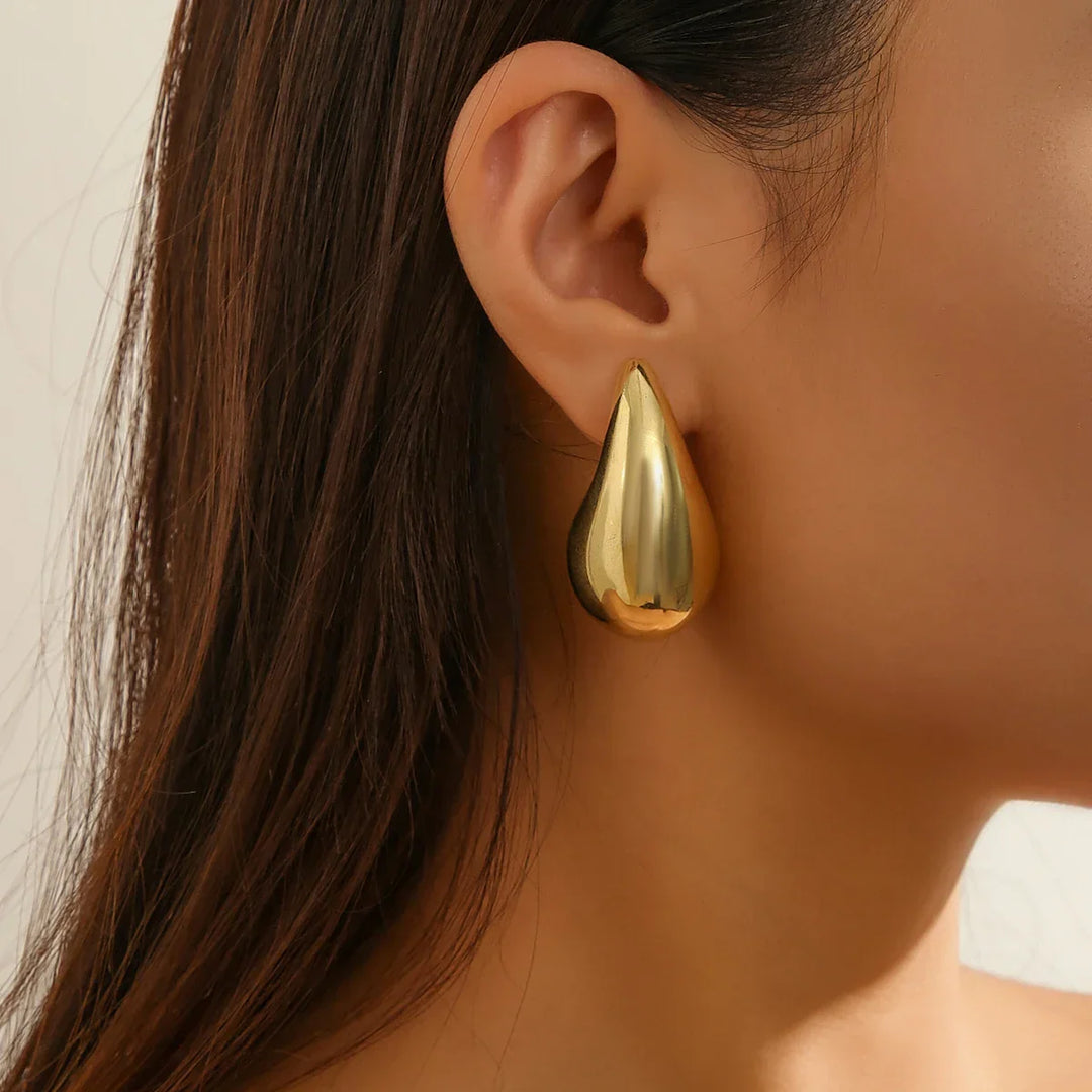 Boucles d'oreilles goutte d'eau Rhoni® en vente