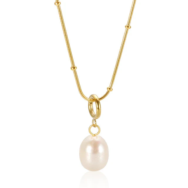Collier Pendentif Perle Isola