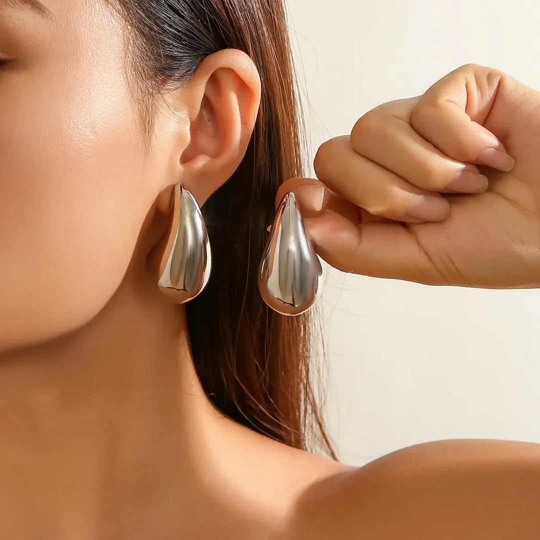 Boucles d'oreilles goutte d'eau Rhoni® en vente