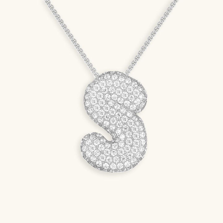 Collier Initiale Boule Hailey