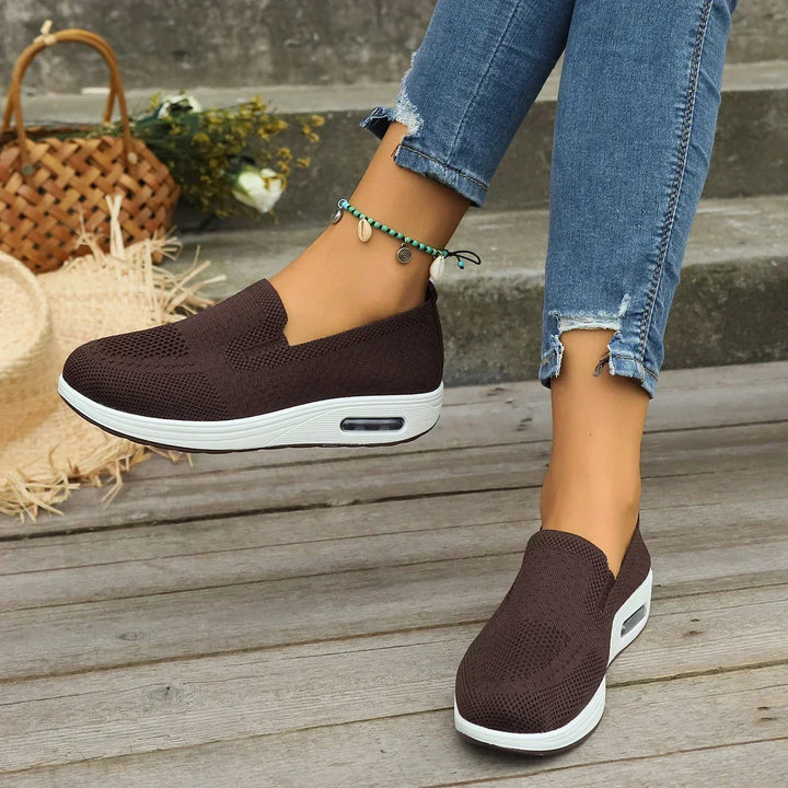 Trixie | Mesh Platform Sneakers
