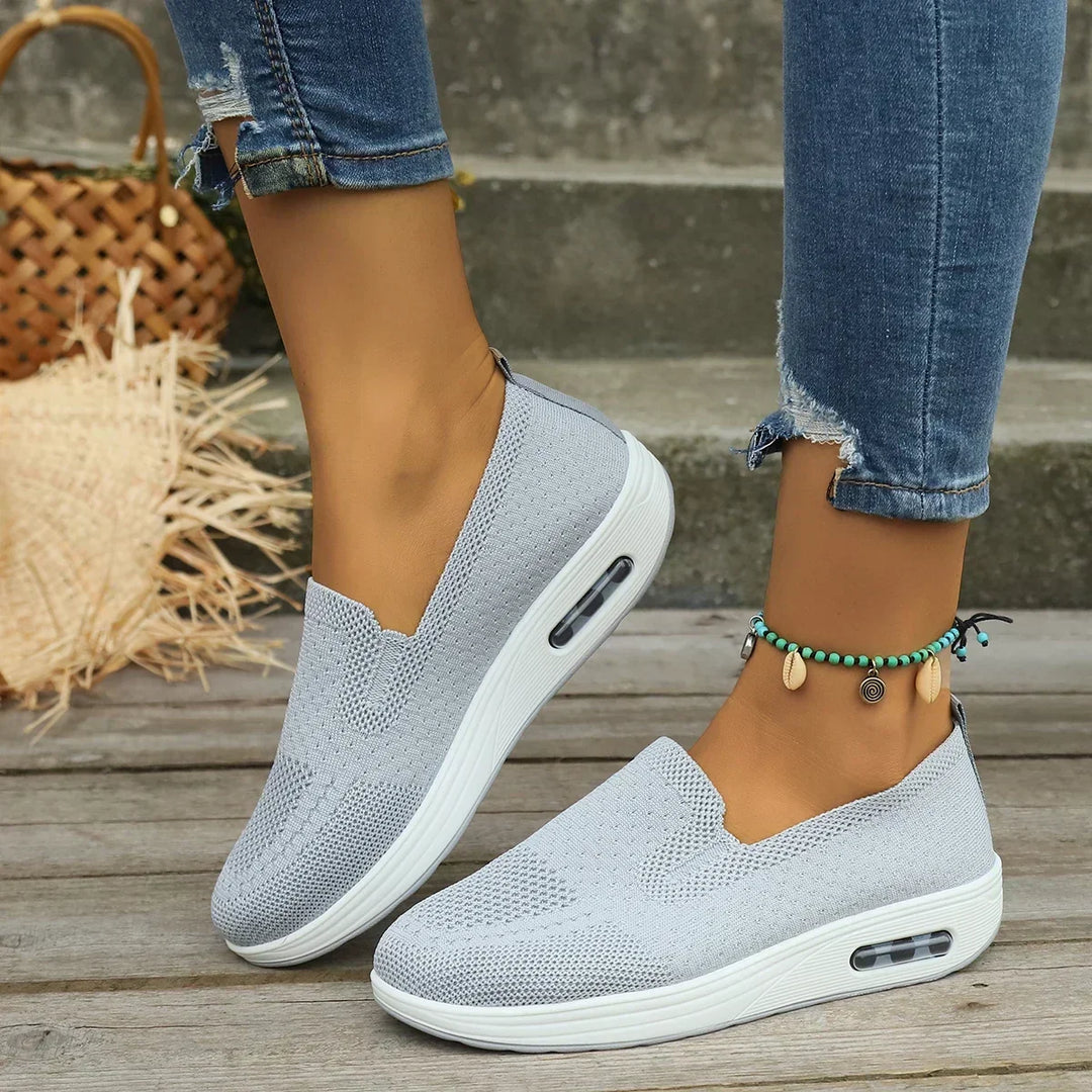 Trixie | Mesh Platform Sneakers