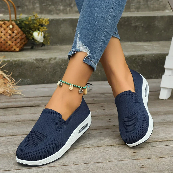 Trixie | Mesh Platform Sneakers