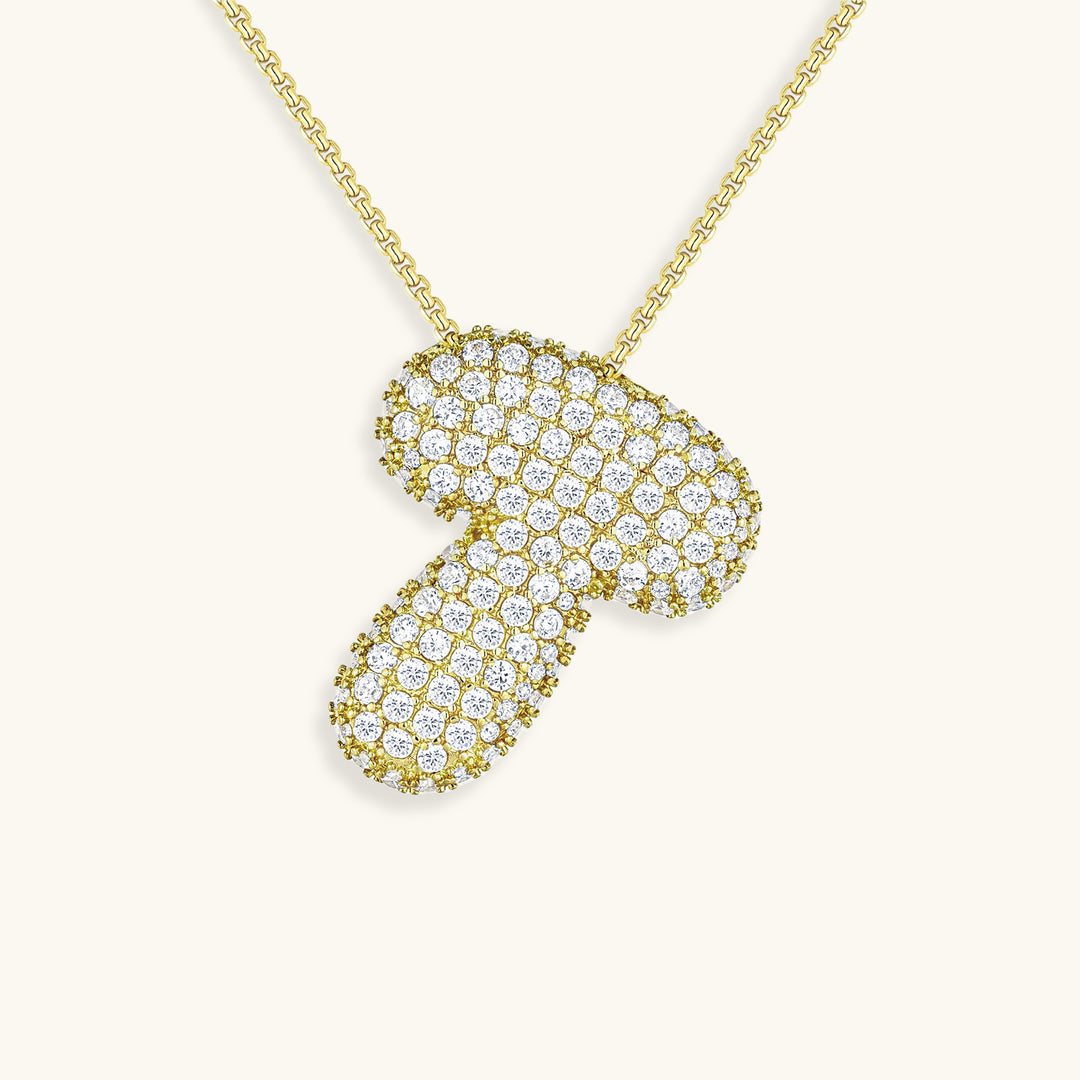 Collier Initiale Boule Hailey