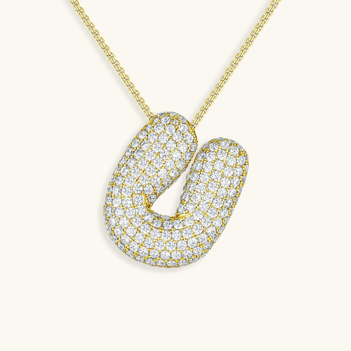 Collier Initiale Boule Hailey